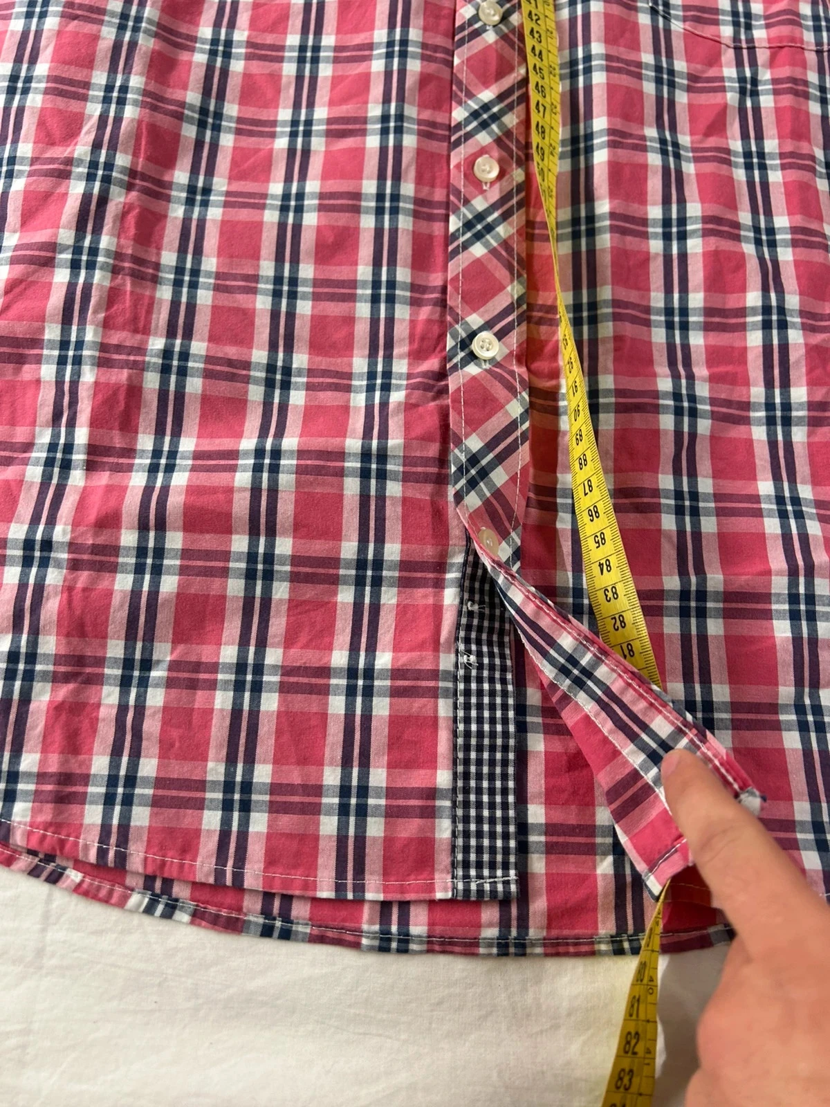 Camisa quadriculada de mangas curtas Marvelis tamanho M – photo 11